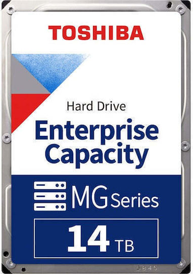Toshiba MG09 14TB HDD Hard Drive 3.5" SATA III 7200rpm for NAS / Server MG09ACA14TE view 2