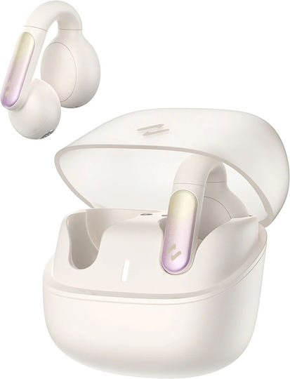 Havit TW980 Open Ear Bluetooth Handsfree Earphones with Sweat Resistance and Charging Case Beige