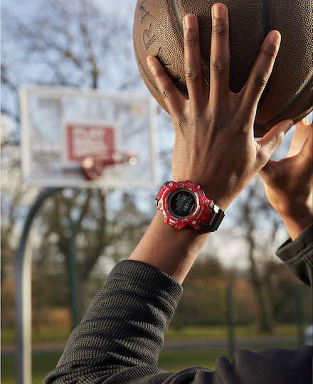 Casio GBD-100SM-4A1ER 49mm Smartwatch (Red) view 5