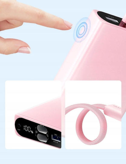 Vention Power Bank 10000mAh 22.5W with USB-A Port and USB-C Port Gold view 3