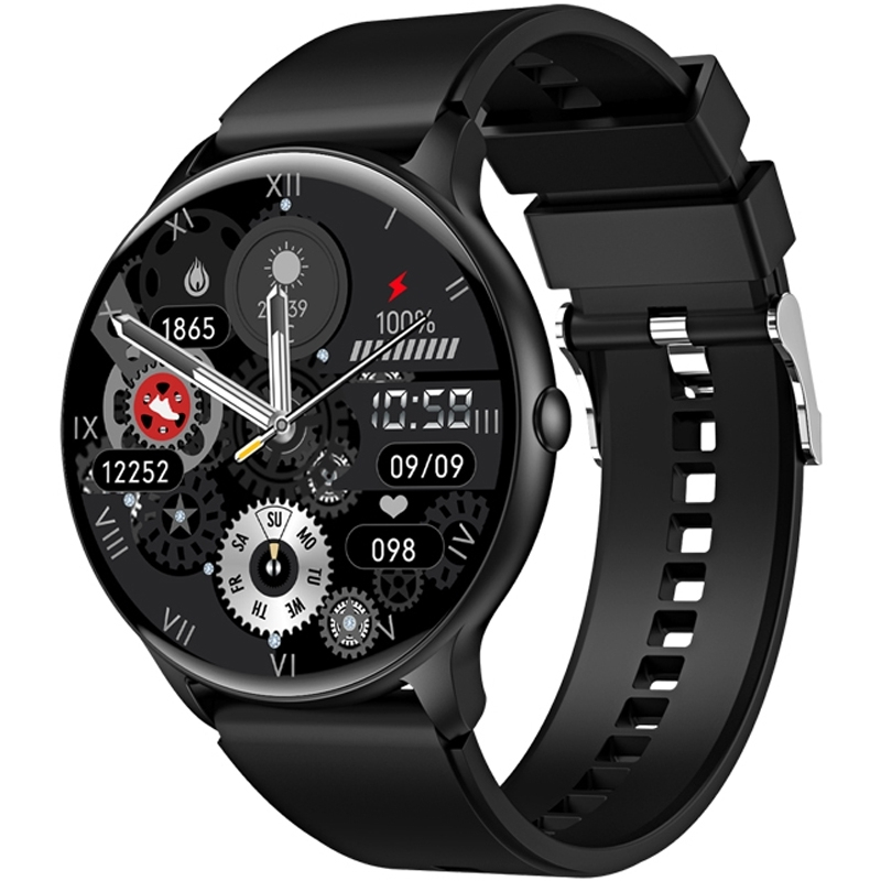 Veltori VT160-1 Smartwatch with Heart Rate Monitor Black