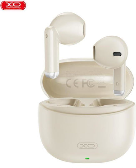 XO X33 Tws In-ear Bluetooth Handsfree Earphones with Charging Case Beige view 2