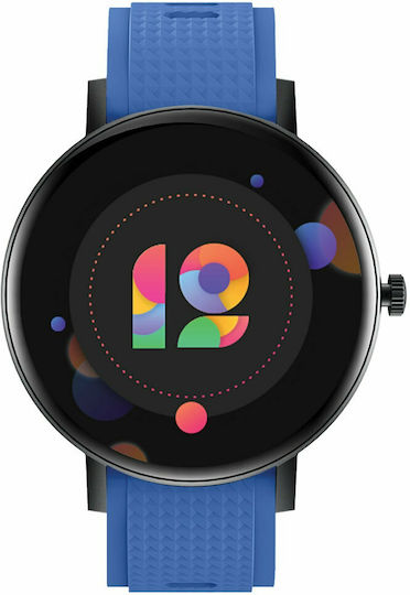 DAS.4 SU10 Smartwatch with Heart Rate Monitor (Blue) view 1