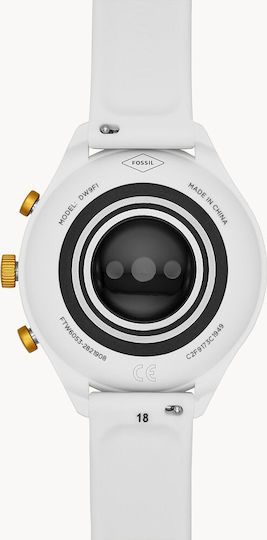 Fossil Sport 43mm Smartwatch with Heart Rate Monitor (Yellow) view 2