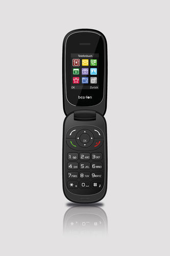 Bea-fon C220 Single SIM Mobile with Buttons Black view 4