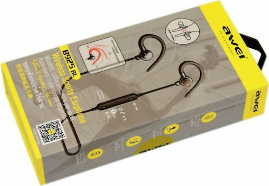Awei B925BL In-ear Bluetooth Handsfree Earphones with Sweat Resistance Black view 7