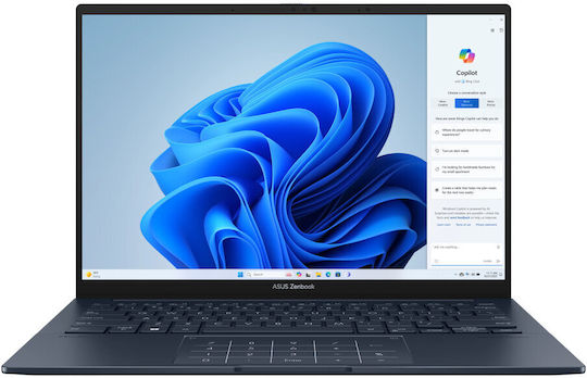 Asus Zenbook 14 UX3405CA-PZ051W 14" OLED Touchscreen 120Hz (Ultra 5-225H/16GB/512GB SSD/W11 Home) Ponder Blue (US Keyboard)
