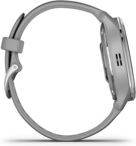 Garmin Venu 2 Plus Stainless Steel 43mm Waterproof Smartwatch with Heart Rate Monitor (Silver Stainless Steel Bezel With Powder Grey Case And Silicone Band) view 7