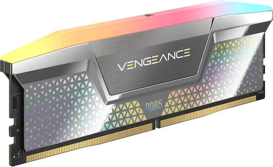 Corsair Vengeance RGB DDR5 48GB RAM with 2x24GB Modules and Speed 8400 for Desktop CMHC48GX5M2X8400C40 view 5