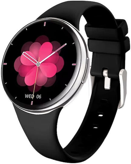 Smartwatch with Heart Rate Monitor (Black)