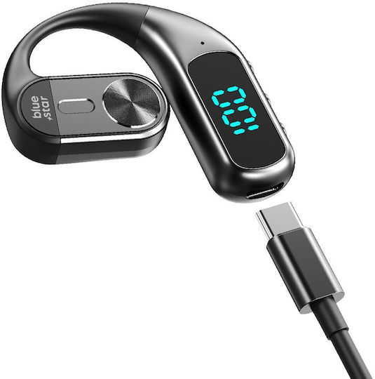 Blue Star Hook In-ear Bluetooth Handsfree Headset Black Ansicht 4