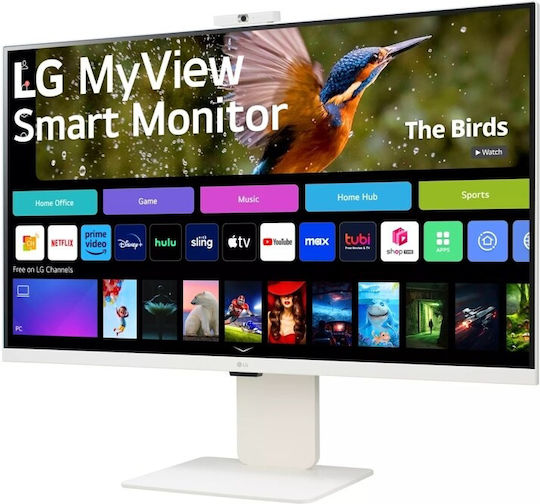 LG MyView 32SR85U-W IPS HDR Smart Monitor 31.5" 4K 3840x2160 with Response Time 5ms GTG view 3