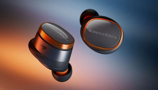 Bowers & Wilkins PI8 Mclaren ANC In-ear Bluetooth Handsfree Earphones with Sweat Resistance and Charging Case Black view 9