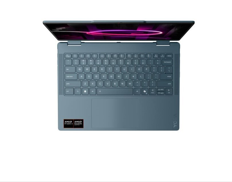 Lenovo Yoga 7 2-in-1 14AGP11 14" OLED FHD+ (Ryzen AI 400 Series-7 445/32GB/1.0TB SSD/W11 Pro) Tidal Teal (International English Keyboard) vue 7