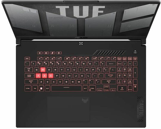 Asus TUF Gaming A17 (2023) TUF707NV-HX026W 17.3" IPS FHD 144Hz (Ryzen 5-7535HS/16GB/512GB SSD/GeForce RTX 4060/W11 Home) (FR Keyboard) view 3