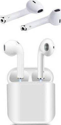 TWS i11 Earbud Bluetooth Handsfree Earphones with Charging Case White view 2
