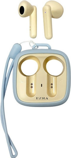 Ezra TWS67 Earbud Bluetooth Handsfree Earphones with Charging Case Blue view 1