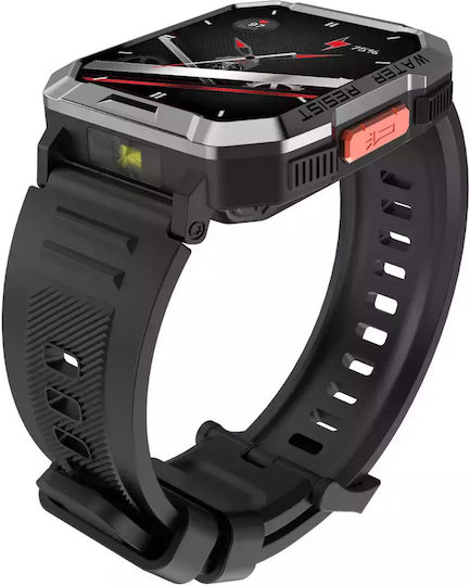 BlackView W60 Smartwatch with Heart Rate Monitor (Black) view 5