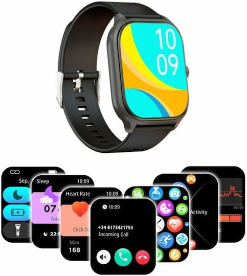 Smartwatch Pccom Black view 7