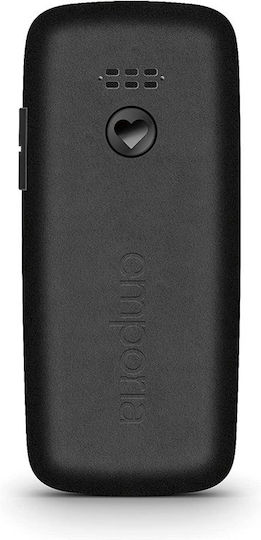 Emporia Happy E30 Single SIM Mobile with Buttons Black view 4