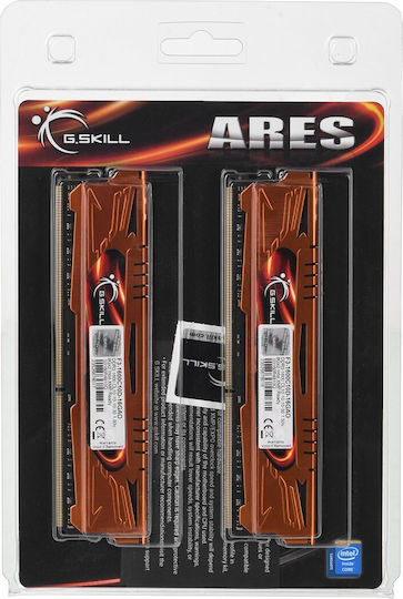 G.Skill Ares DDR3 16GB RAM with 2x8GB Modules and Speed 1600 for Desktop F3-1600C10D-16GAO vue 6