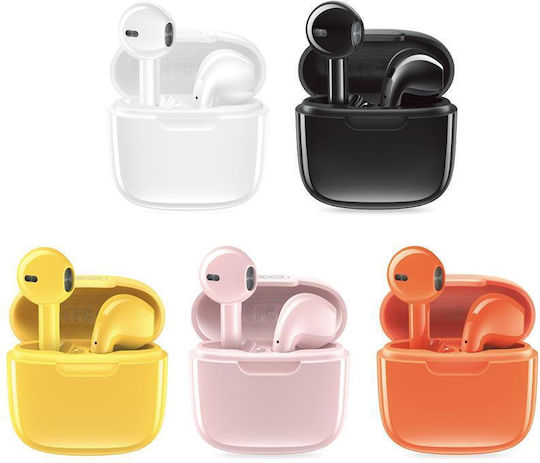 XO X23 TWS Earbud Bluetooth Handsfree Earphones with Charging Case Yellow view 5