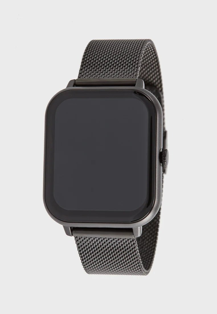 U.S. Polo Assn. Smartwatch with Heart Rate Monitor (Black) view 2