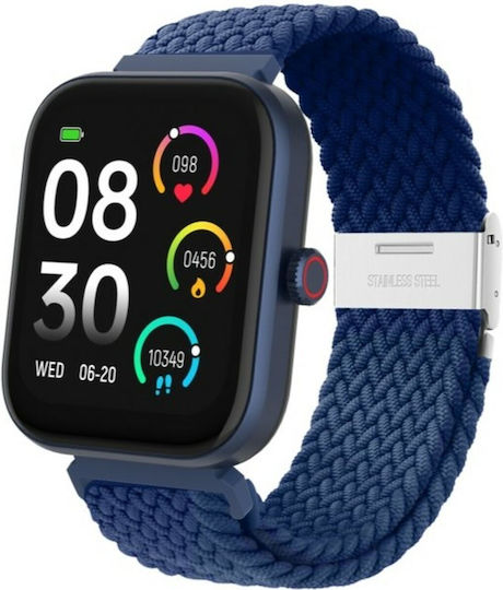 DCU Los Angeles Smartwatch with Heart Rate Monitor (Blue) view 2
