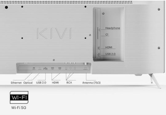 Kivi Smart Television 32" Full HD LED 32H760QW (2024) view 4