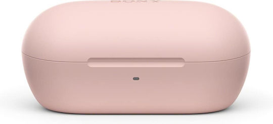 Sony WF-C710N In-ear Bluetooth Handsfree Earphones with Sweat Resistance and Charging Case Pink vue 4