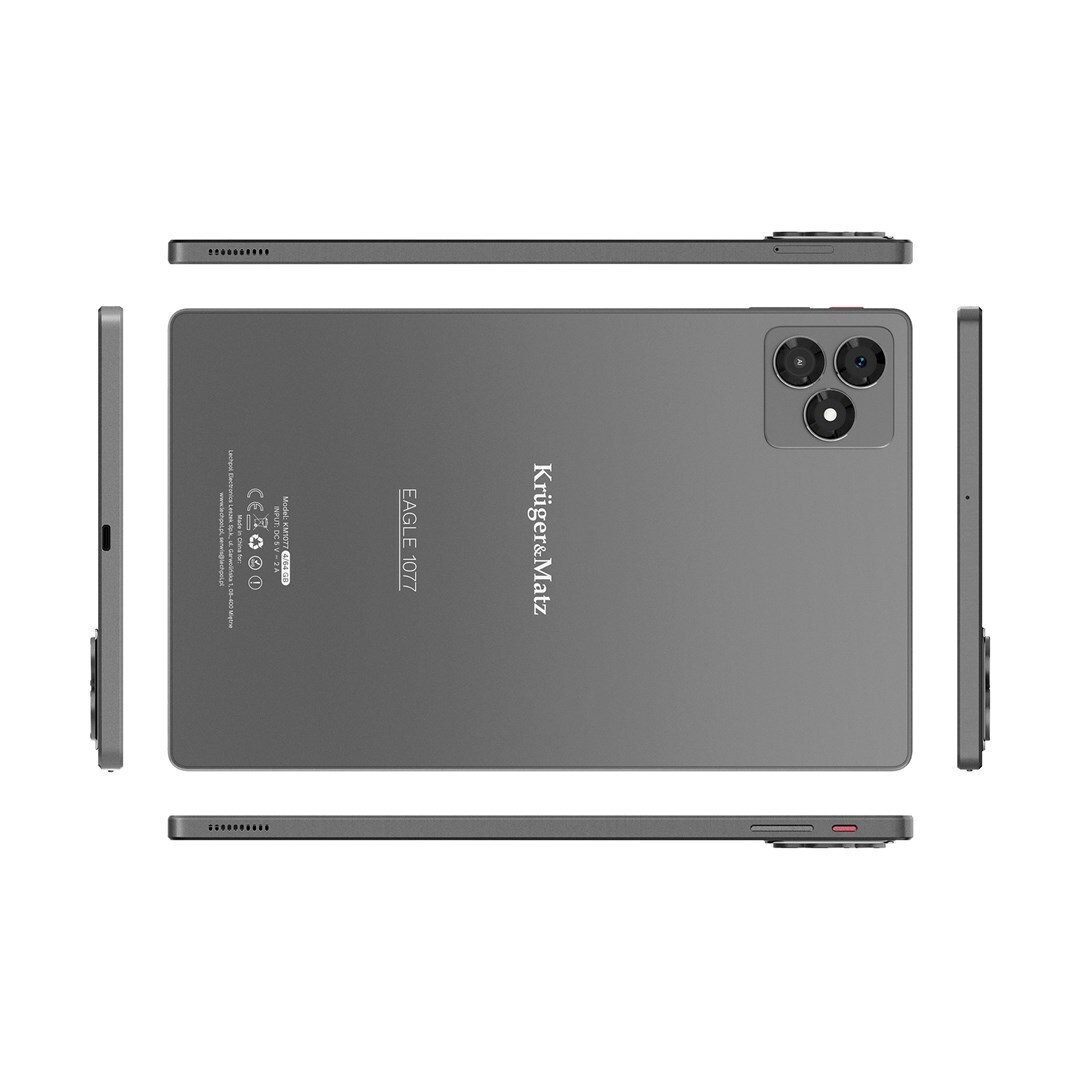 Kruger & Matz KM1077S 10.1" Tablet (6GB/128GB) Gray view 6