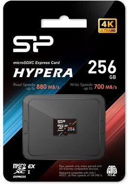 Silicon Power microSDXC 256GB U3 V30 A1 UHS-I 880MB/s with Adapter view 8
