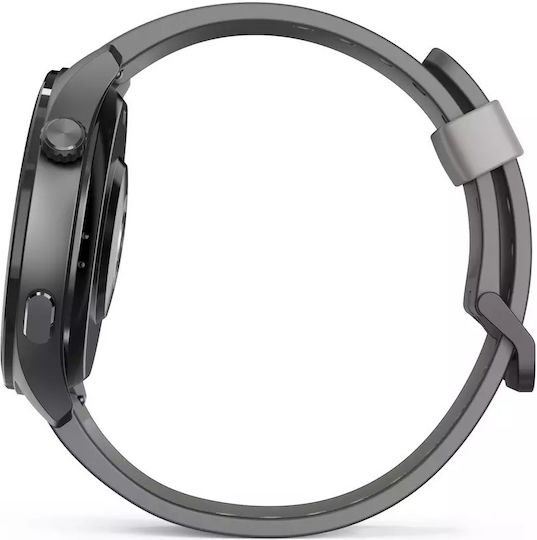 HAMA 9000 47mm Smartwatch with SIM and Heart Rate Monitor (Gray) view 7