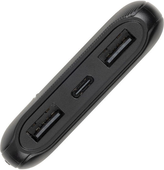 Rivacase VA2031 Power Bank 10000mAh with 2 USB-A Ports Black vista 2