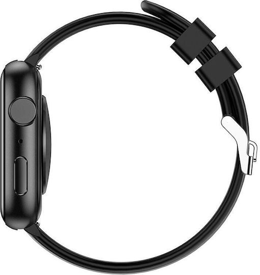 46mm Smartwatch with SIM and Heart Rate Monitor (Black) vue 2
