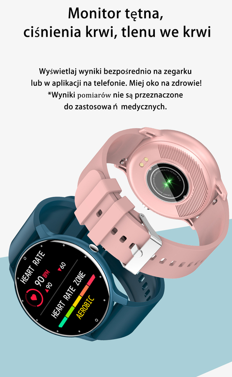 Gravity Gt1 45mm Smartwatch with Heart Rate Monitor Multicolour vue 6