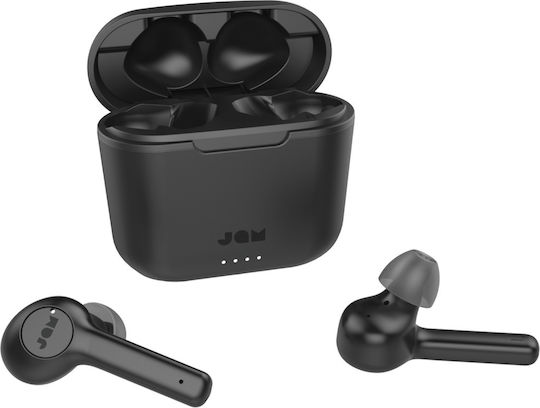 Jam TWS ANC In-ear Bluetooth Handsfree Earphones with Charging Case Black view 1