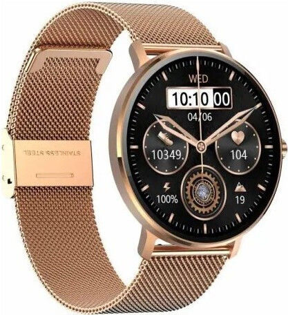 Kiano Watch Venus with Heart Rate Monitor (Gold) view 3