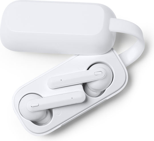 Trap In-ear Bluetooth Handsfree Earphones with Charging Case White view 1