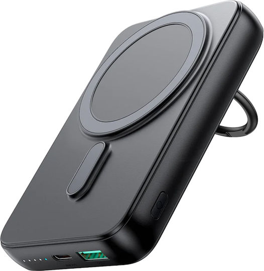 Joyroom JR-W050 MagSafe Power Bank 10000mAh 20W with USB-A Port and USB-C Port Black
