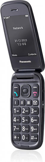 Panasonic KX-TU550 Single SIM Resistant Mobile Black view 2