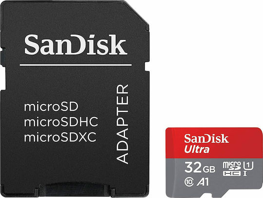 Sandisk Ultra microSDHC 32GB U1 A1 UHS-I 98MB/s with Adapter