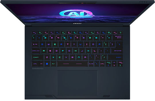MSI Stealth 14 AI Studio A1VFG 14" OLED 120Hz (Ultra 7-155H/32GB/1TB SSD/GeForce RTX 4060/W11 Pro) Star Blue (International English Keyboard) vue 6