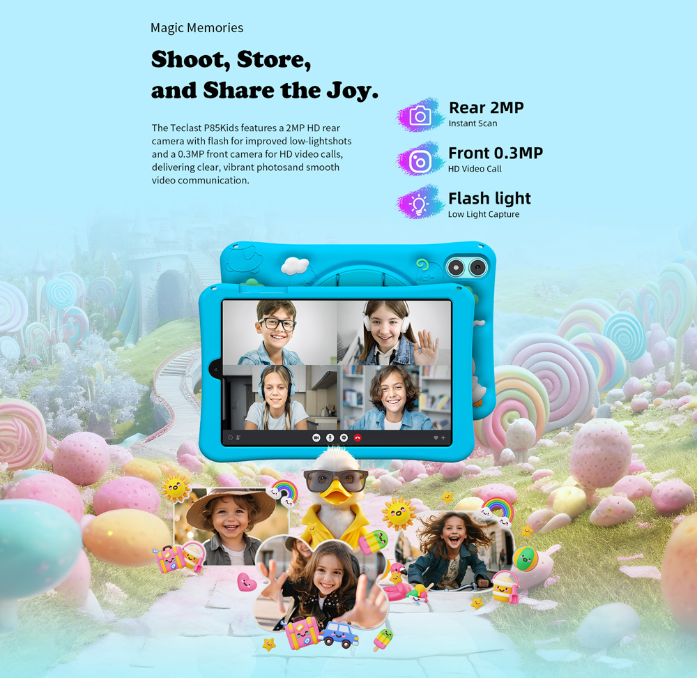 Teclast P85 Kids 8" Tablet (3GB/64GB) Pink view 6