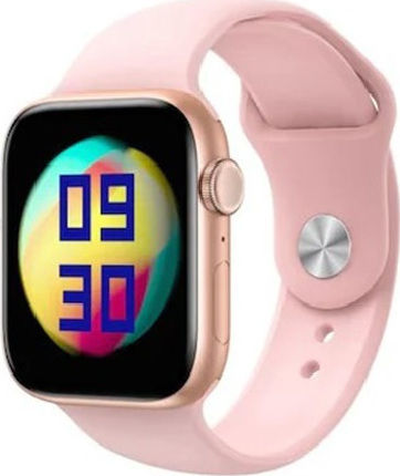 T800 Smartwatch with Heart Rate Monitor (Pink)