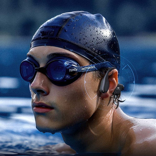 Remax Yvton Series RB-S11 Bone Conduction Bluetooth Handsfree Earphones with Sweat Resistance Black view 2