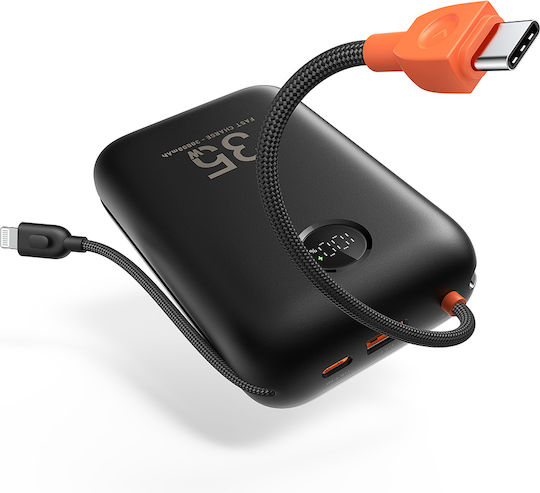 Veger W3018 Power Bank 30000mAh 35W with USB-A Port and USB-C Port Power Delivery / Quick Charge 3.0 Black vue 2