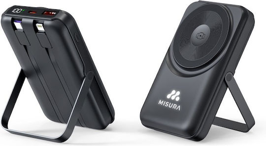 MISURA MH09 Power Bank 10000mAh 22.5W Power Delivery Black view 5