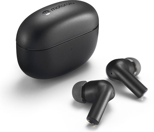 Motorola Moto Buds 500 ANC Bluetooth Handsfree Earphones with Sweat Resistance and Charging Case Moonless Night