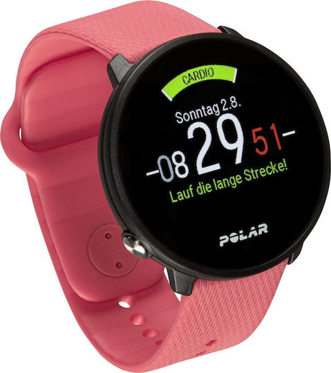 Polar Unite Waterproof Smartwatch with Heart Rate Monitor (Pink) view 2